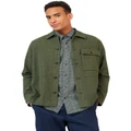 Ben Sherman Cotton Jacket in Green XXL