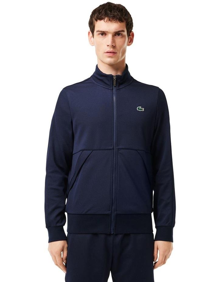 Lacoste Heritage Track Jacket in Navy Blue Navy M