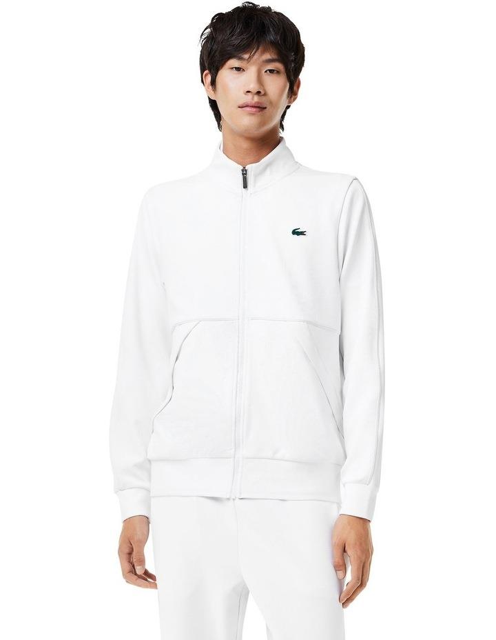 Lacoste Heritage Track Jacket in White M