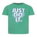 Nike Just Do It Waves T-shirt in Green 5