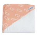 Bubba Blue Nordic Hooded Towel in Coral One Size