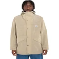Element Trekka Hooded Parka Jacket in Beige XL
