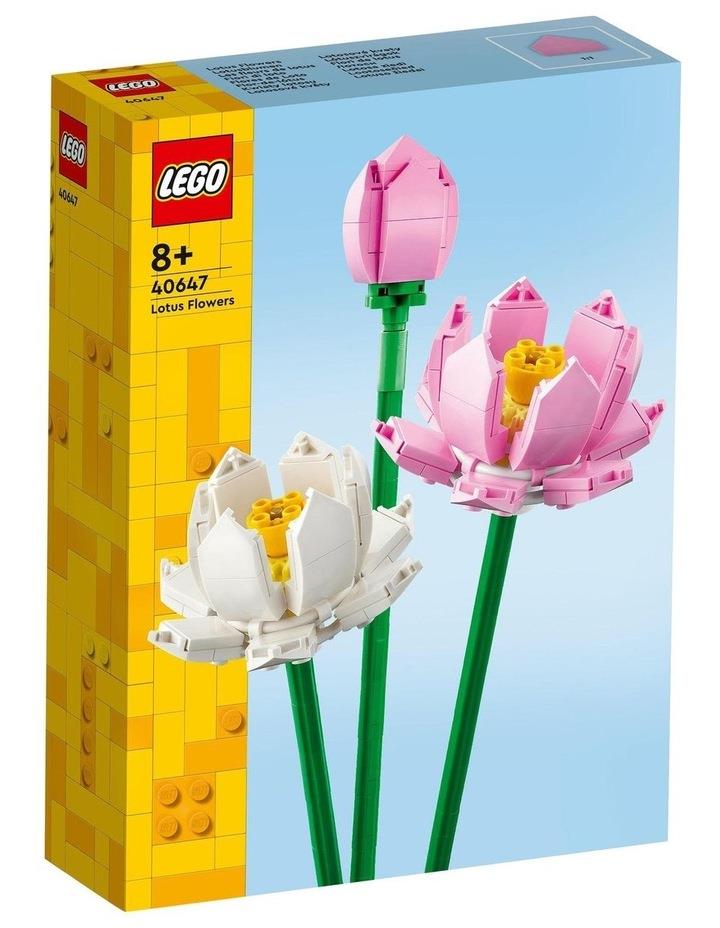 LEGO Iconic Lotus Flowers Building Set 40647 Assorted