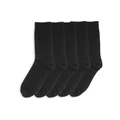 Footlab Business Crew Socks 40 Pack in Black 11-14
