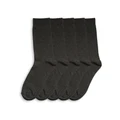 Footlab Business Crew Socks 40 Pack in Charcoal 6-10