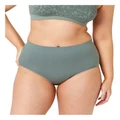 Ambra Bare Essentials Recycled Nylon Full Brief in Lagoon Teal 10-12