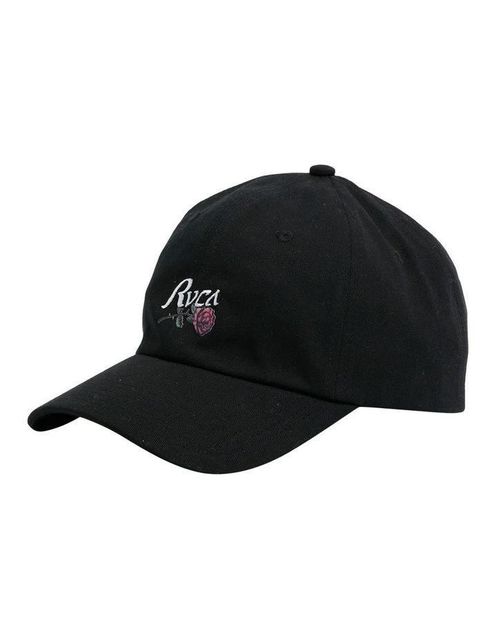 RVCA Roses Only Dad Cap in Black OSFA