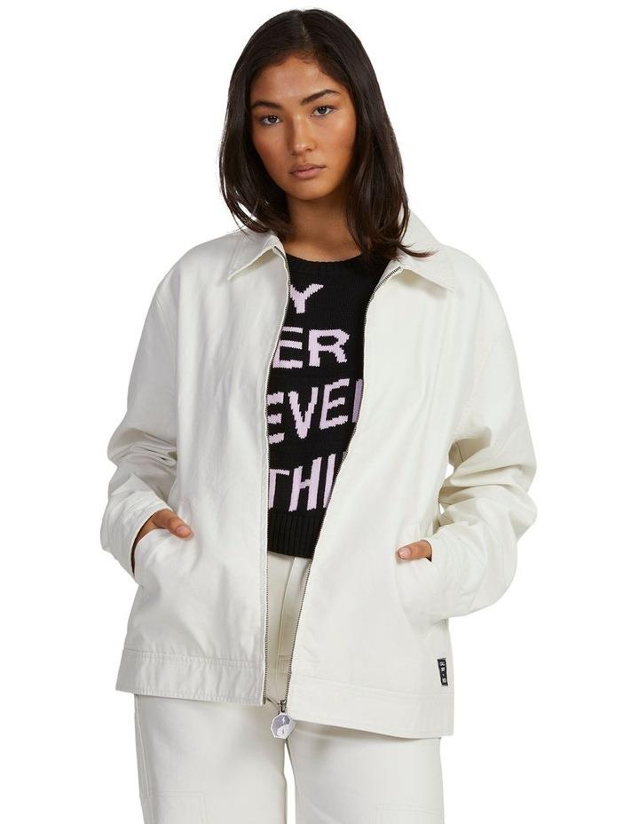 RVCA Painters Jacket in White 8
