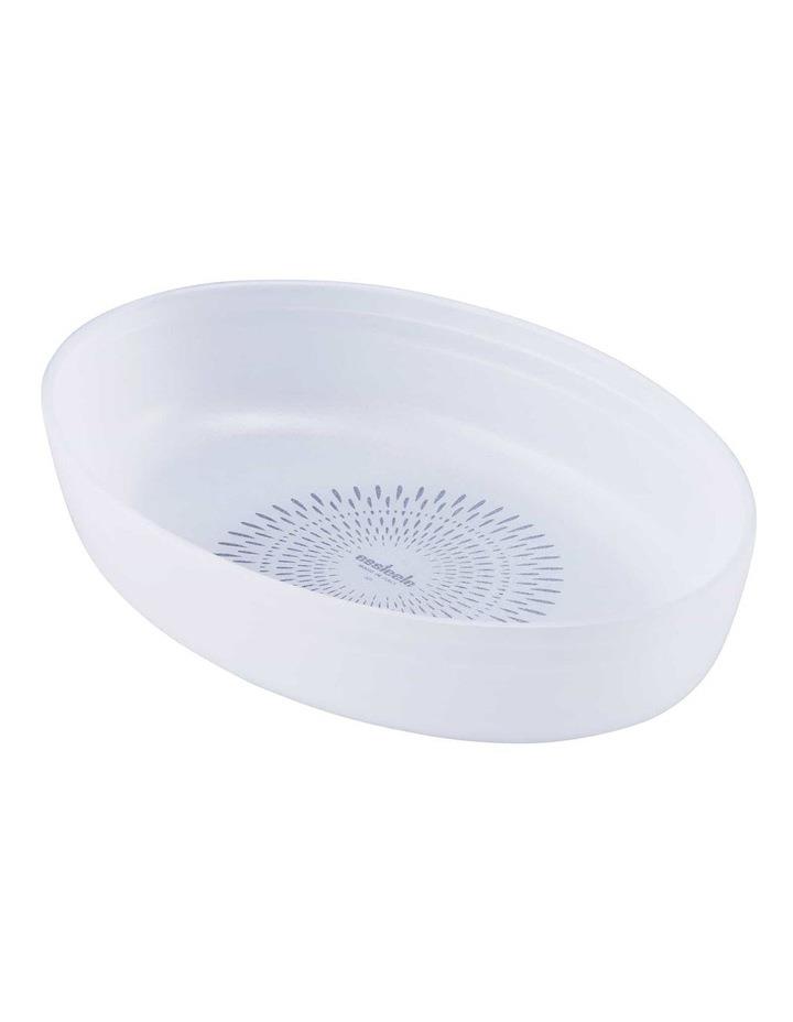 Essteele Glass Ceramic Ovenware Medium Oval Dish in White