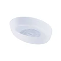 Essteele Glass Ceramic Ovenware Medium Oval Dish in White