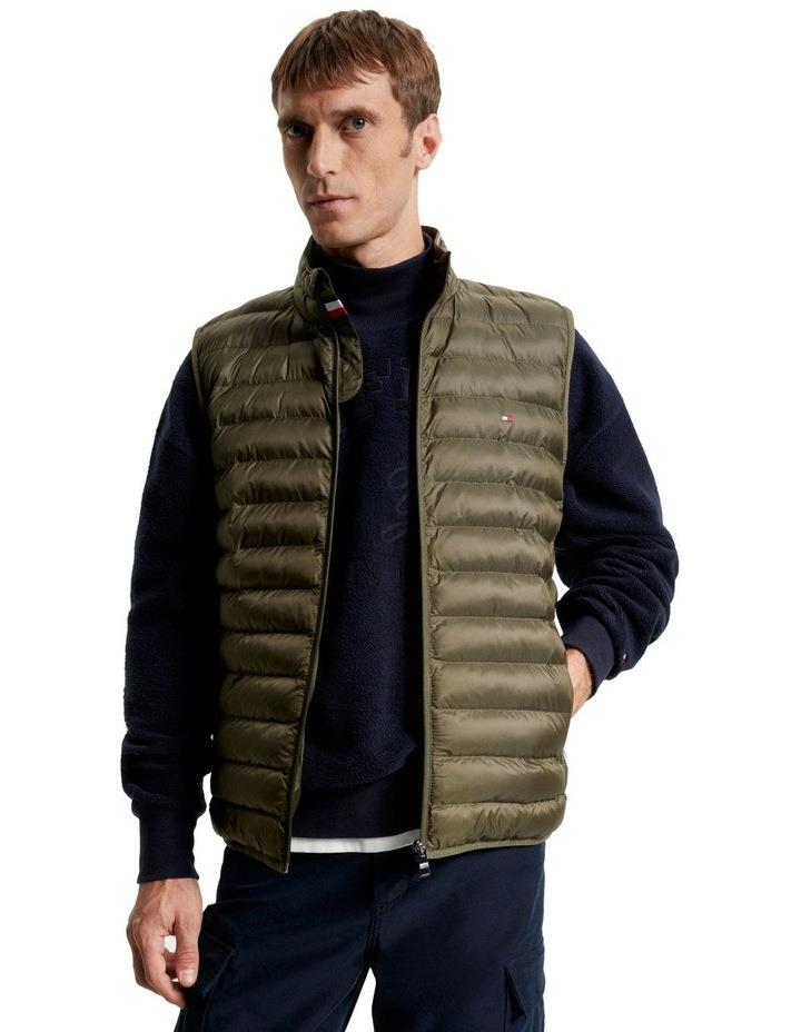 Tommy Hilfiger Packable Recycled Vest in Green S