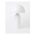 Vue Napoli Dome Table Lamp in White