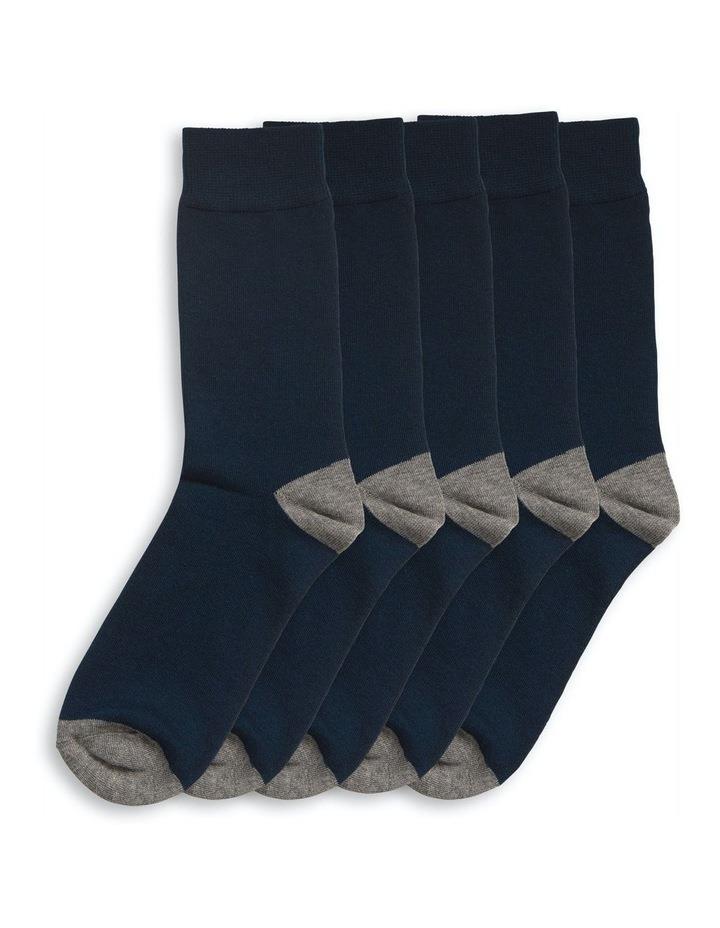 Footlab Business Crew Socks 20 Pack inNavy 6-10