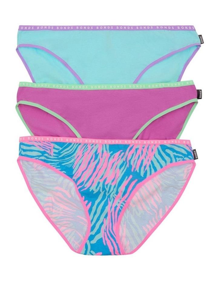 Bonds Hipster Bikini 3 Pack in Sunset Safari Aquamarine 8