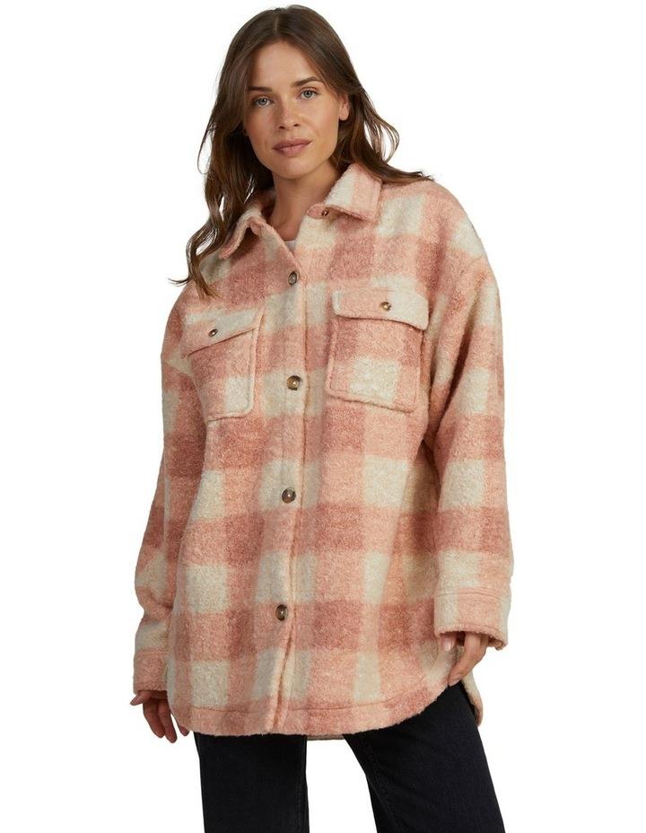 Roxy Over And Above Polar Fleece Jacket in Paradiso Beige XS