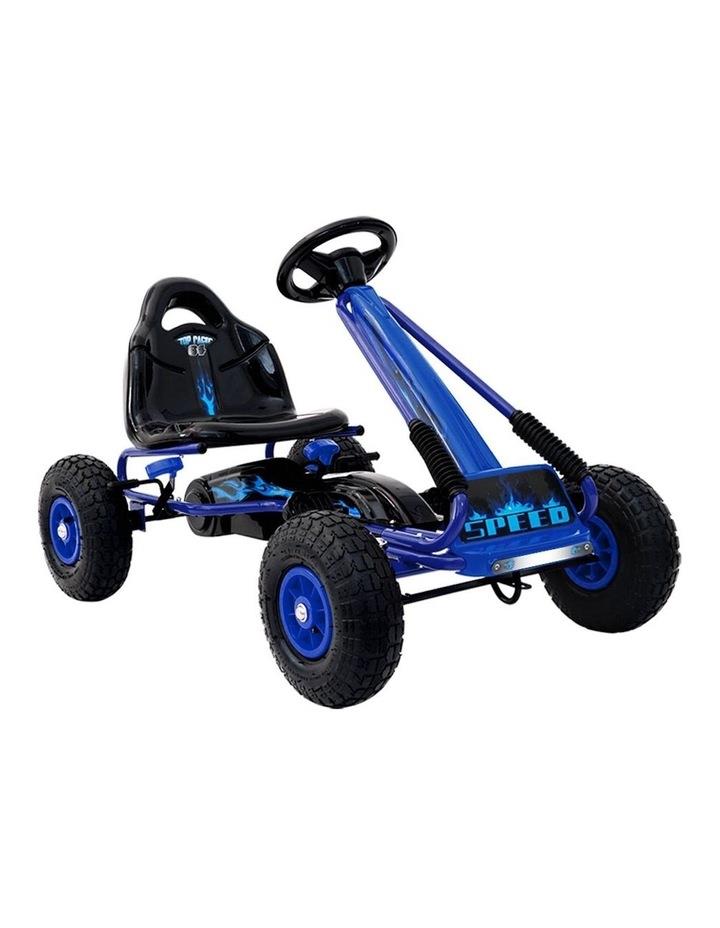 Rigo Kids Pedal Go Kart Ride On Toys in Blue