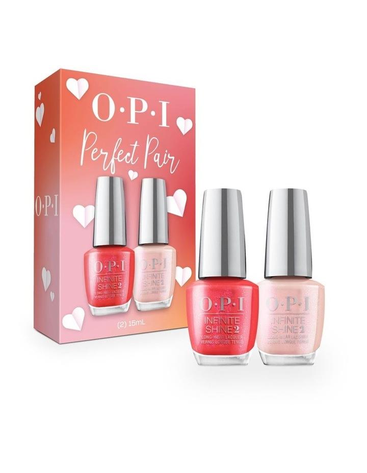 OPI Perfect Pair Nail Polish Gift Set 2x15ml: Left Your Texts On Red, Switch To Portrait Mode Red