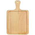 SOGA Rectangle Wooden Tray 35cm in Brown