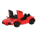 Rigo Kids Electric Ride On Car Ferrari-Inspired Toy Cars Remote 12V in Red