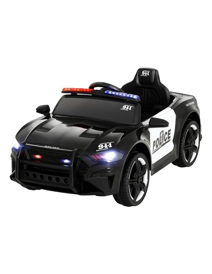 Rigo Electric Ride on Police Car Black