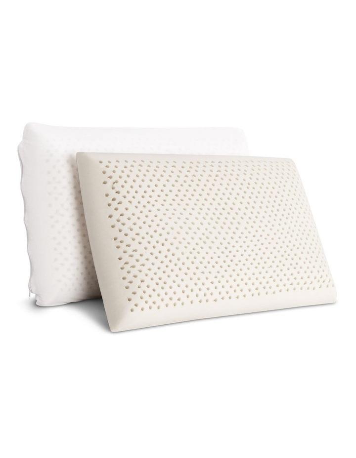 Giselle Bedding Natural Latex Pillow Classic Twin Pack in White