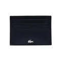 Lacoste Fitzgerald Leather Card Holder in Navy