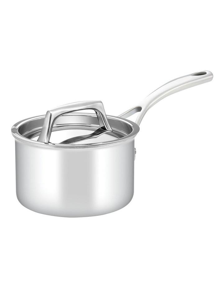 Essteele Per Sempre Covered Saucepan 14cm/0.9L in Stainless Steel Silver