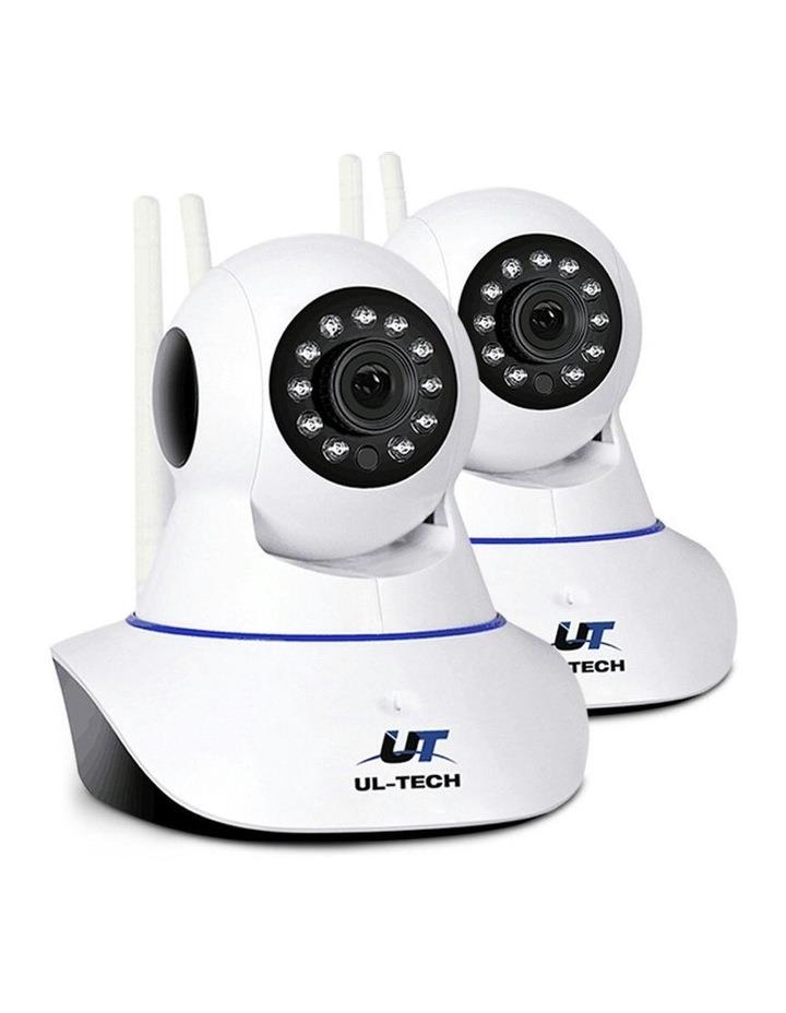 UL-Tech 1080P Wireless IP Cameras Security WIFI Cam in White