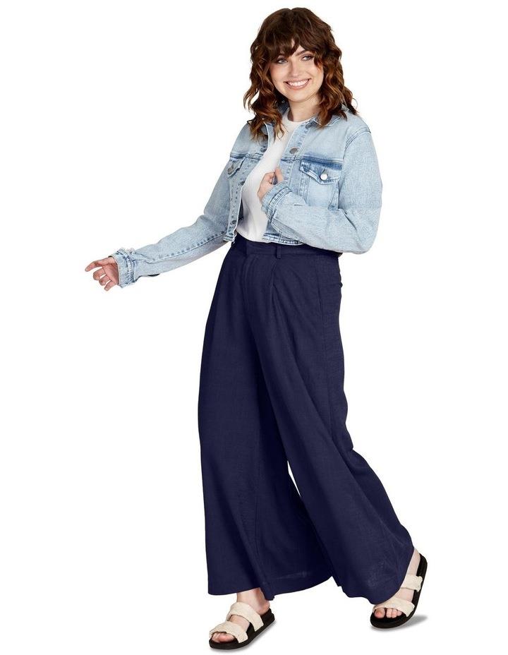 Sass Francesca Wide Leg Pant in Navy Exclusive Navy 8
