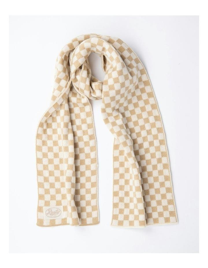 Rusty Check Mate Scarf in Yellow