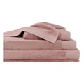 Sheridan Eris Soft Collection Luxury Towel in Clay Rose Pink Bath Towel