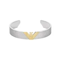 Emporio Armani Eagle Logo Bracelet in Silver