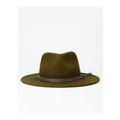 Rusty Ned Felt Hat in Brown M-L