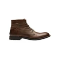 Windsor Smith Stephan Leather Boot in Dark Brown 7