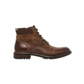 Windsor Smith Beau Leather Boot in Dark Brown 6