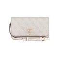 Guess Noelle Xbody Flap Organizer in Cream