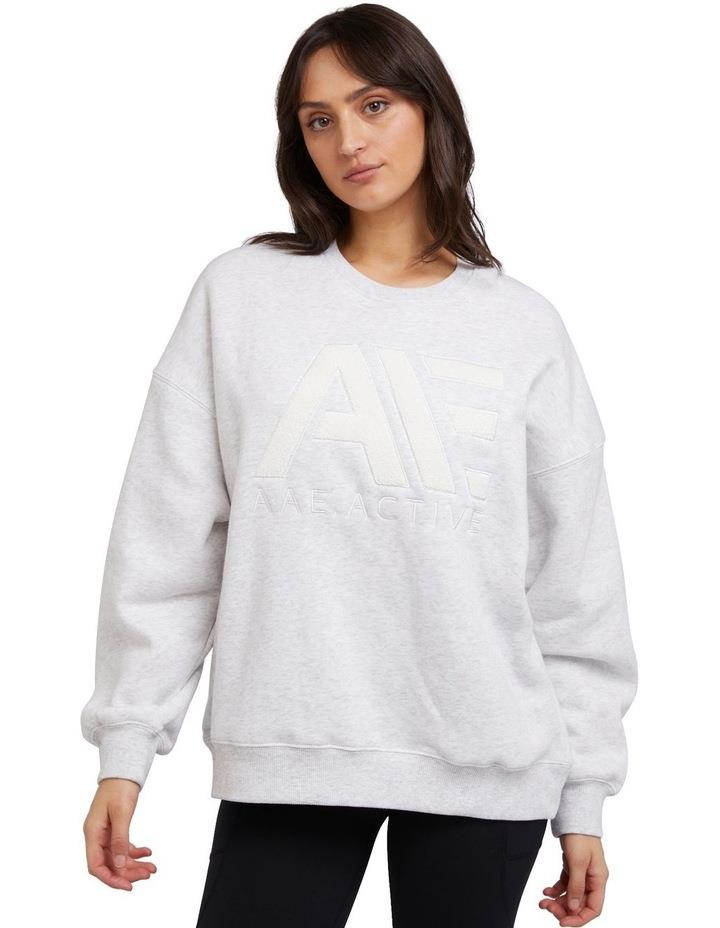 All About Eve Base Active Crew Cardigan in Snow White 6