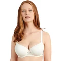 Sans Complexe Ariane Padded T-shirt Spacer Bra in Ivory White 18DD