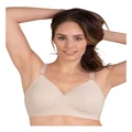 Naturana Side Smoothing Soft Cup Wireless Padded Bra Beige 12A