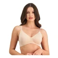 Bendon Comfit Collection Front Opening Wire Free Bra in Latte Natural 10DD/E