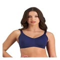 Bendon Comfit Collection Wire Free Bra in Medieval Blue Navy 16A/B