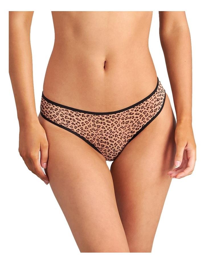 me. by bendon Impression Bikini in Black Tuscany Leopard Print Assorted XL