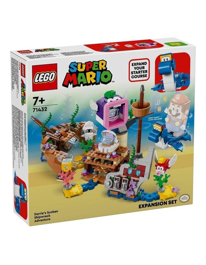 LEGO Super Mario Dorrie's Sunken Shipwreck Adventure Expansion Set 71432 Assorted