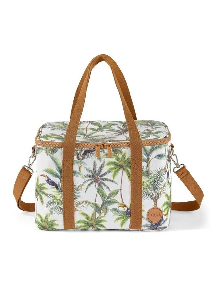 OiOi Maxi Insulated Lunch Bag in Tropical Assorted