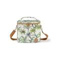 OiOi Midi Insulated Lunch Bag in Tropical Assorted