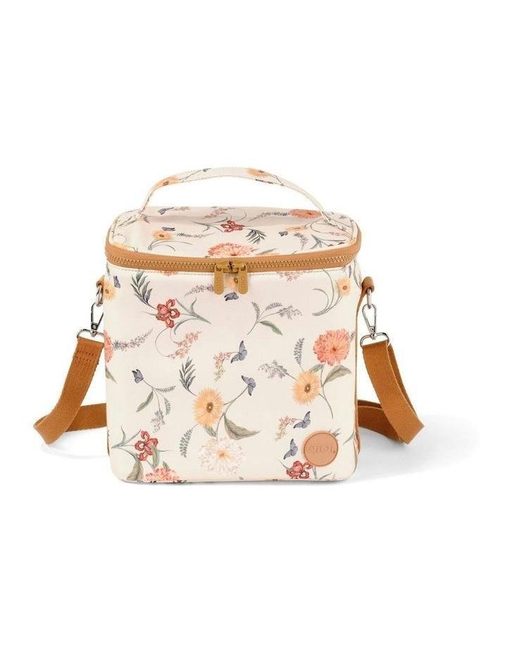 OiOi Midi Insulated Lunch Bag in Wildflower Assorted