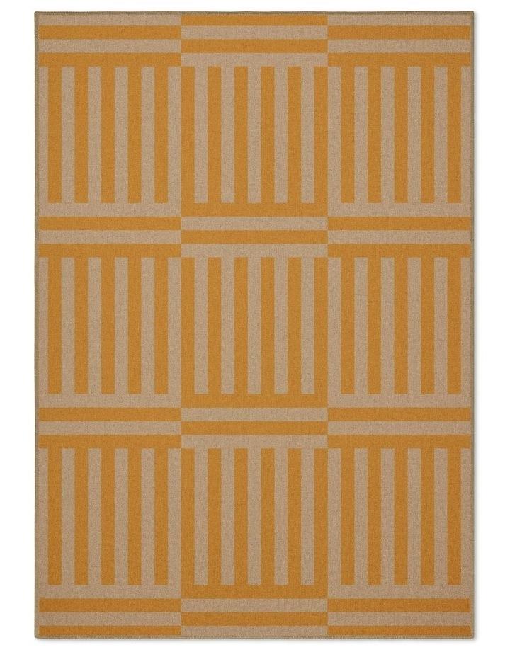 Double Rugs Unboxed Washable New Jute Rug in Yellow 90x150cm
