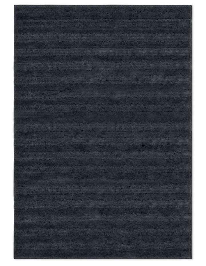 Double Rugs Willow Washable Highland Area Rug in Gray Grey 60x90 cm
