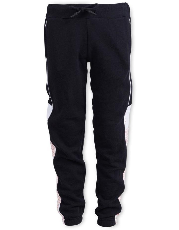 Eve Girl Base Track Pant (3-7 Years) in Black 4