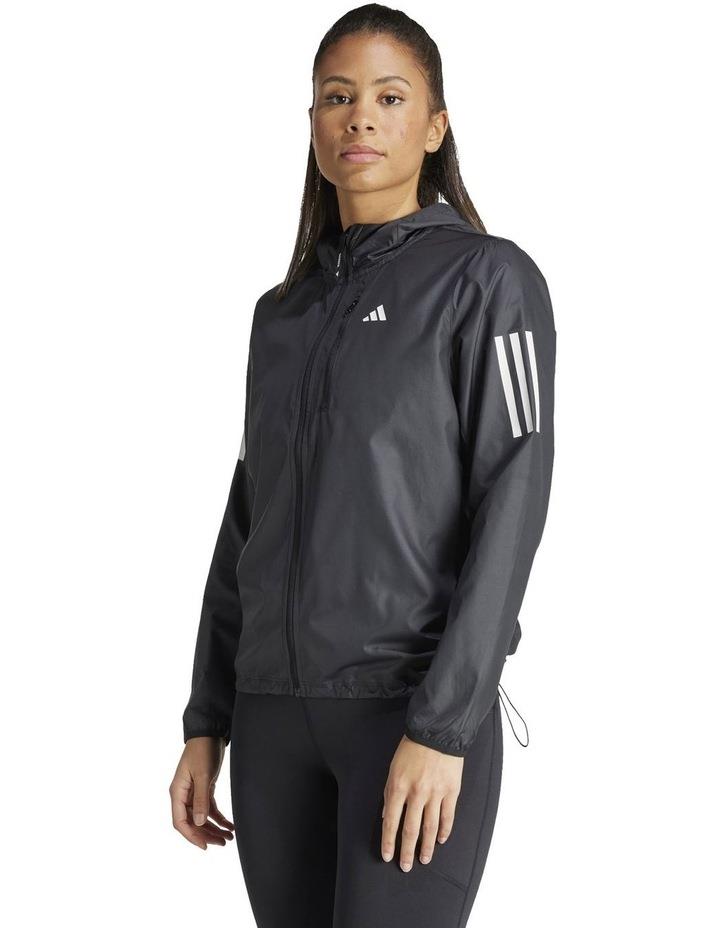 Adidas Own The Run Jacket in Black XS